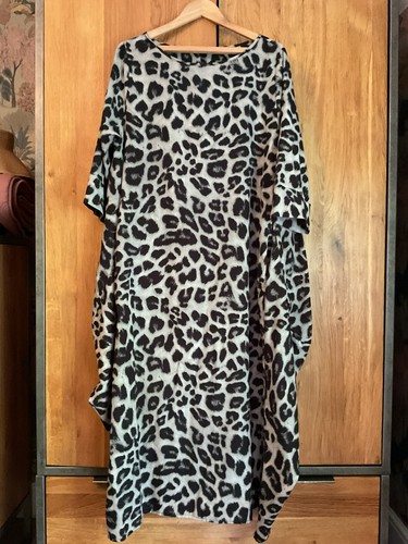 Zanzea leopard maxi dress - zanzea,