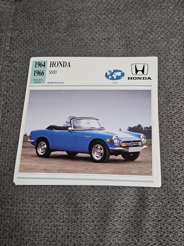 Honda s600 history - s600,