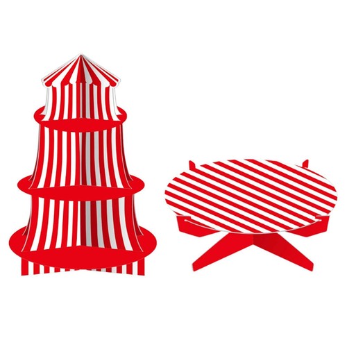 Carnival cupcake stand - cupcake,