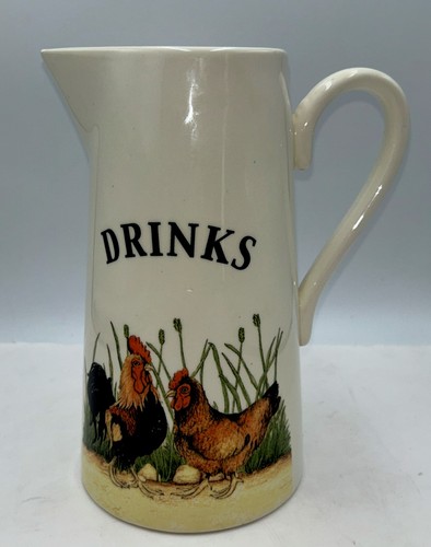 Vintage ceramic drinks jug - vintage,