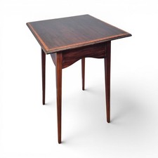 Edwardian inlaid mahogany side - edwardian,