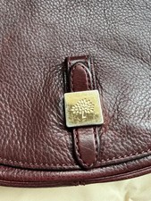 Mulberry Tessie Satchel Crossbody Bag Oxblood
