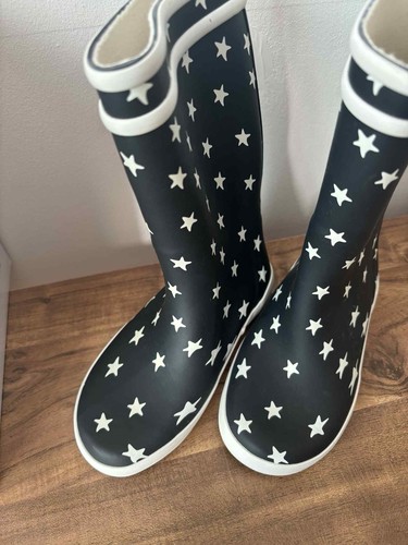Aigle wellington boots - wellington, navy