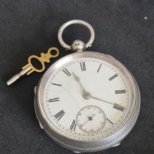 Antique Solid Silver Gents