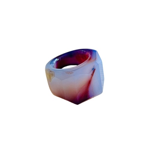 Amethyst solid stone geometric - amethyst,