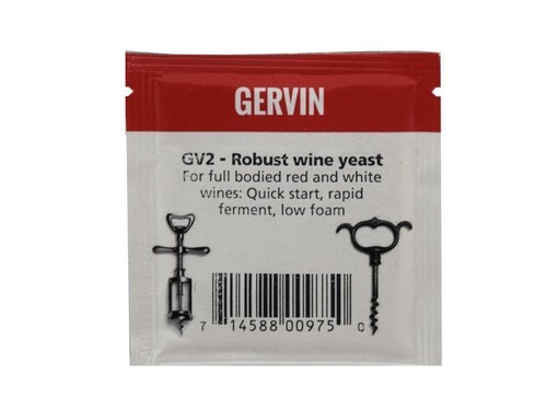 Gervin gv2 robust wine yeast - gervin,