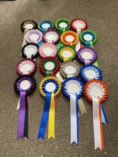 Blank Rosettes 2 Tier Plain