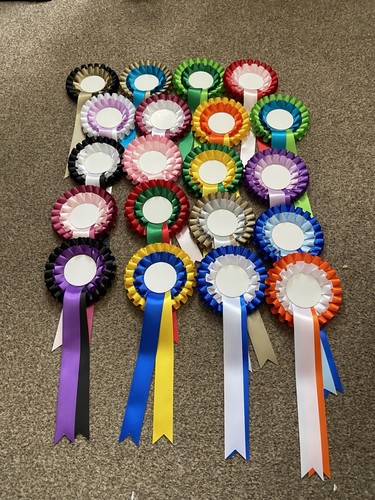 Blank rosettes tier plain - rosettes,