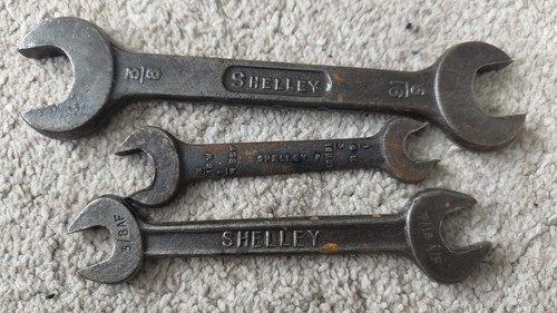 Vintage shelley spanners - shelley,
