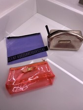 Make Up Bag x3 Ted Baker Jo Malone River Island Toiletries Travel Bags Makeup