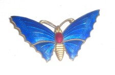 Vintage Blue Enamel Pretty