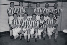*LOW START BID* SIGNED 12x8 PHOTO HUDDERSFIELD - WILSON & MASSIE 1959