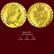 King George III , Gold Guinea