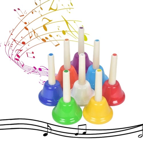 Note musical handbells set - note,