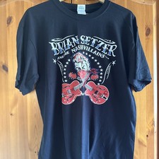 Brian Setzer Tee Shirt L