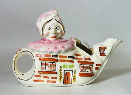 Vintage porcelain hand - vintage, painted