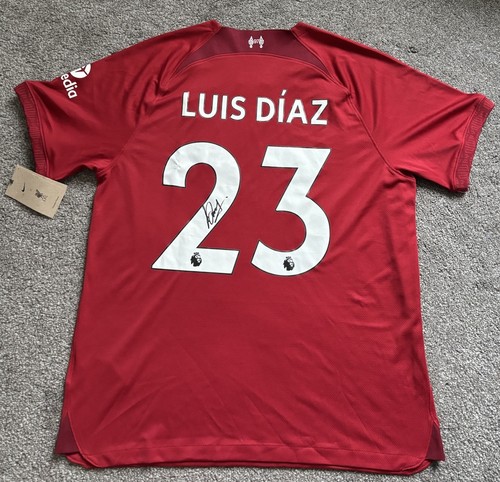 Luis diaz signed - signed, autograph