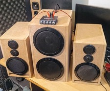 200W 2.1 Channel Hi-fi 3-Way Dual 6" Subwoofer Bluetooth 3.5aux Big Bass Reflex