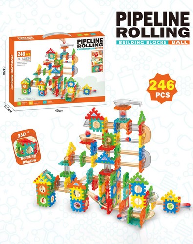 246pcs marble run track - marble,