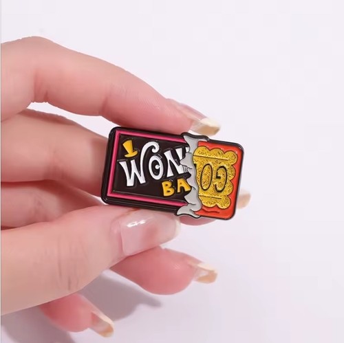 Wonka bar metal - badge,