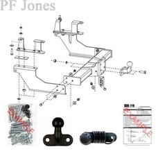 Oris Towbar for Iveco Daily Minibus 2014 Onwards - Flange Tow Bar