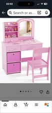 Kids Vanity Table with Chair 3