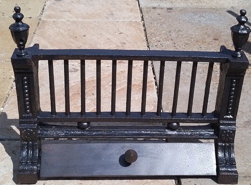 Vintage antique iron fire - iron,
