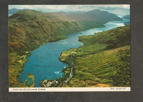 Postcard scotland loch lomond - scotland,