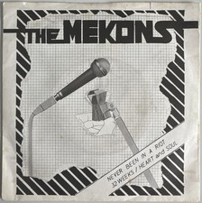 THE MEKONS NEVER BEEN IN A RIOT VINYL 7” SINGLE FAST UK 1978 FIRST PRESS