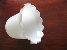 Glass lamp shade. Frilly