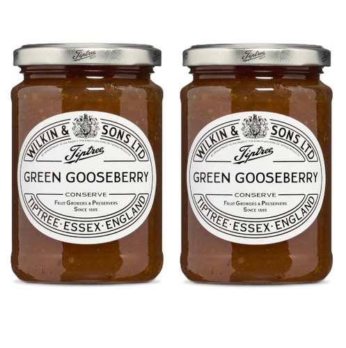 Tiptree green gooseberry - green,