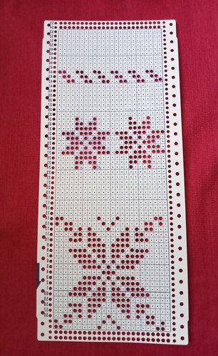 Hand punched punchcard suit - hand,