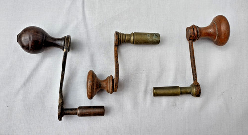 Vintage cranked handle - 3,