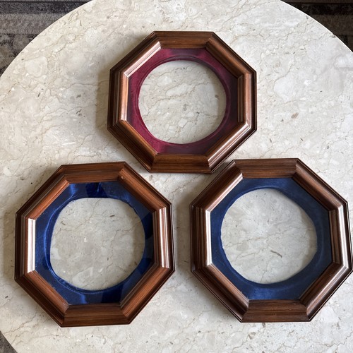 Lot octagonal wooden - 3, wall