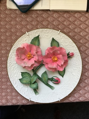 The pink roses capodimonte - of,
