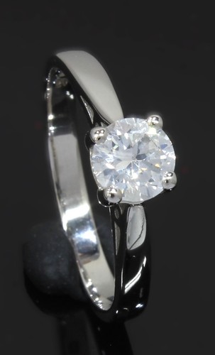 Carat white gold diamond - white,