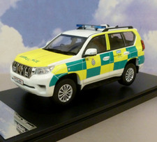 VITESSE 1/43 2018 TOYOTA LAND CRUISER PRADO UK AMBULANCE SERVICE NHS IOW 29428