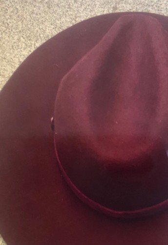 Ladies 100 wool - fedora, hat