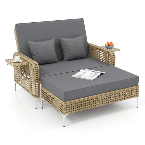 Outdoor double bed lounger - outdoor,