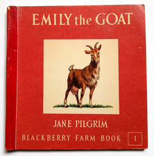 Jane Pilgrim Emily The Goat - Early 1970's Blackberry Farm Paperback Book