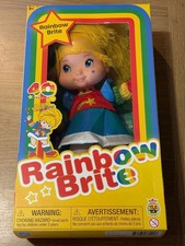 Rainbow Brite 40th Anniversary 12" Doll with Threaded Hair Plush Doll in New Box