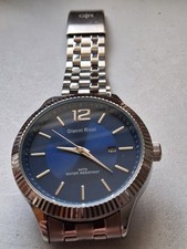 Gianni Ricci Men's Quartz Watch PJG1173A Stainless Steel Strap Working New    21