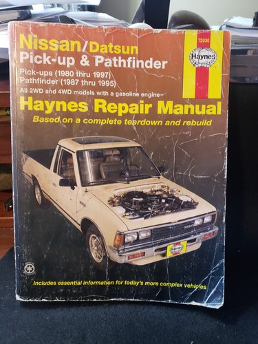 Haynes repair manual - haynes,