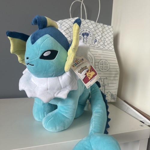 Pokemon build bear vaporeon - build, a