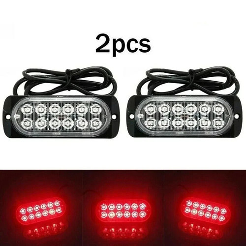 High intensity rear red fog - 2x,