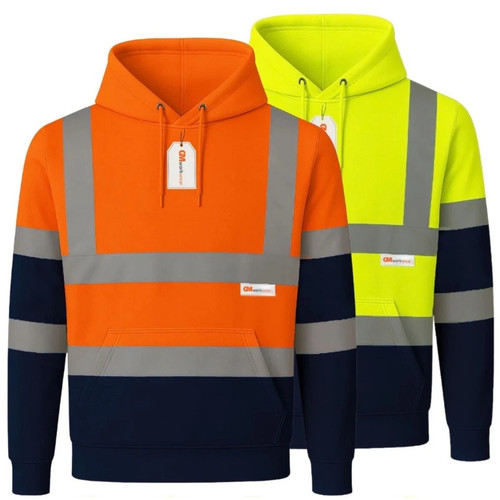 Vis pullover hoodie - hi-vis,