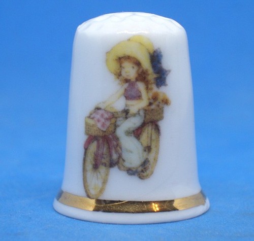 Birchcroft china thimble - thimble, --
