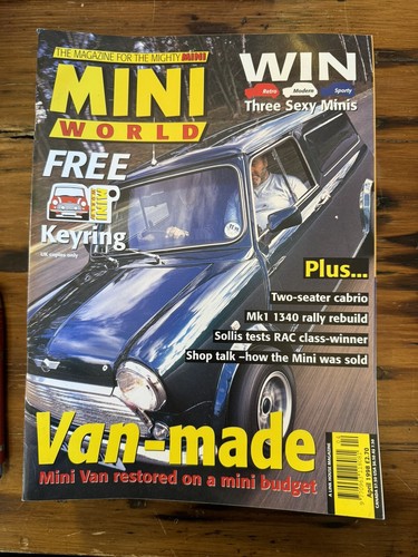 Mini world magazine - back, issue