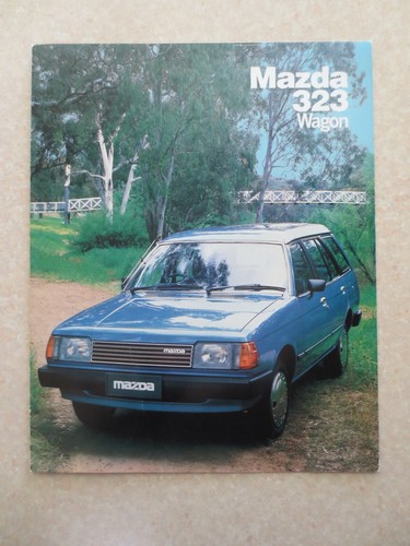 1984 mazda 323 wagon - mazda,