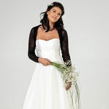 Black Bridal Wedding mohair